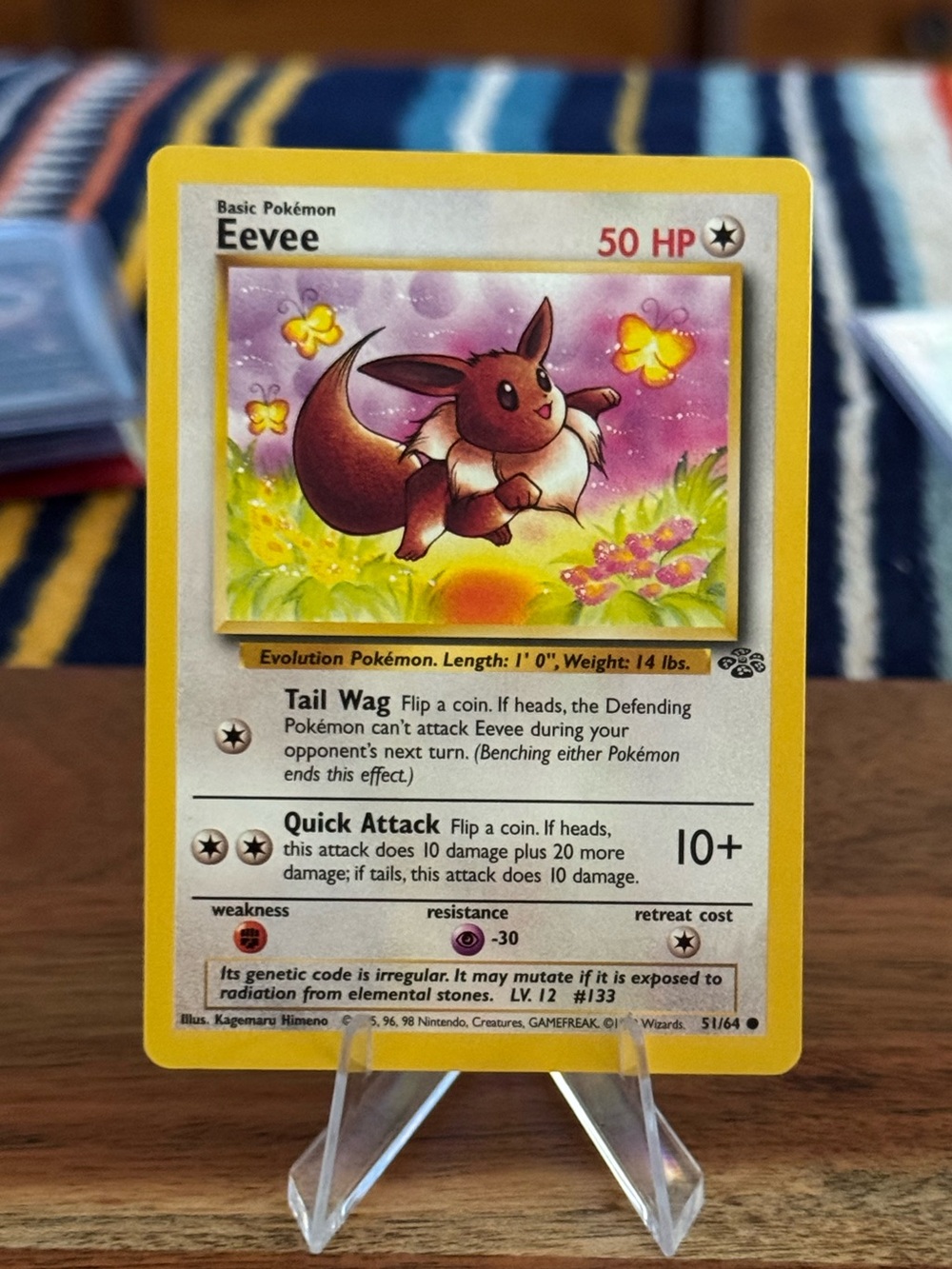Eevee Pokemon Jungle - LP+/NM
